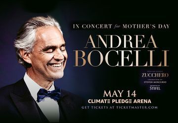 Image for story: Contest: Andrea Bocelli at Climate Pledge Arena